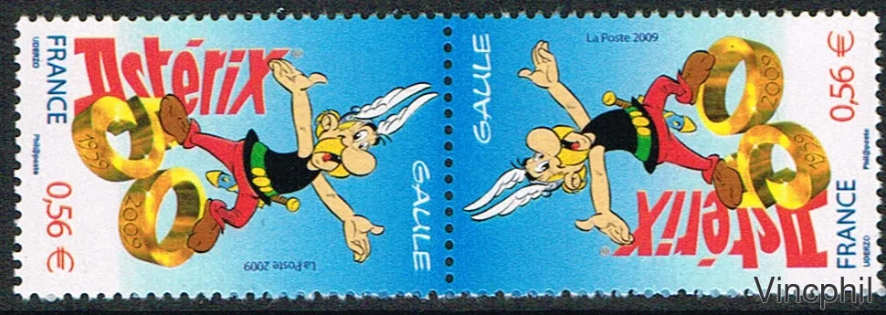 4425 ** Astérix Tête Bêche