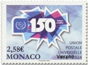 3446 ** Cent cinquantenaire de l'UPU