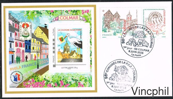 FFAP 25 ** 06/2025 COLMAR Enveloppe F.DC