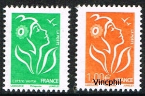 Mariannes de Lamouche 20 ans 2005/2025 Légende Philaposte