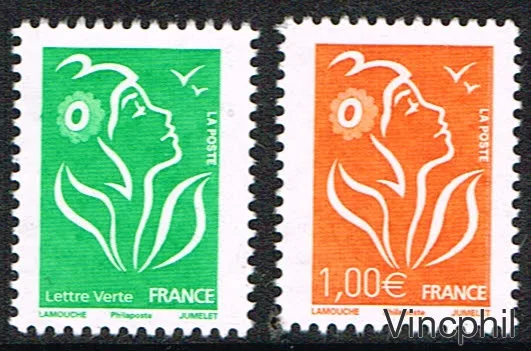 Mariannes de Lamouche 20 ans 2005/2025 Légende Philaposte