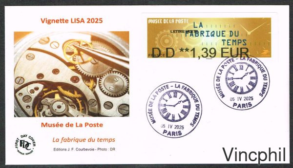 05/2025 MUSEE DE LA POSTE 1 val.    Sur FDC