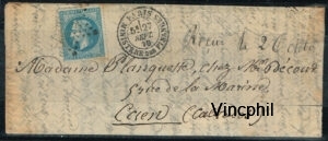 Ballon monté "Les Etats Unis" Ministère des Finances 27/9/70 arrivée Caen 1/10/70