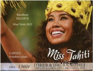C1347 ** Carnet Miss  Tahiti