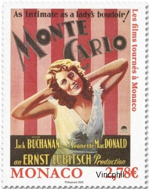 3497/3498 ** Affiches de Films tournés à Monaco