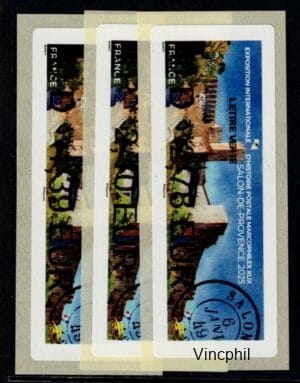 09/2025 ** MARCOPHILEX 3 valeurs  LETTRE VERTE 1.39, INTERNATIONAL 2.10, LETTRE VERTE 100 gr 2.78 (Copie)