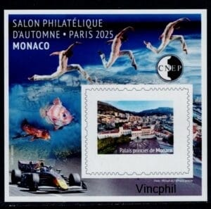 CNEP 102 ** MONACO INVITE D'HONNEUR NON DENTELE