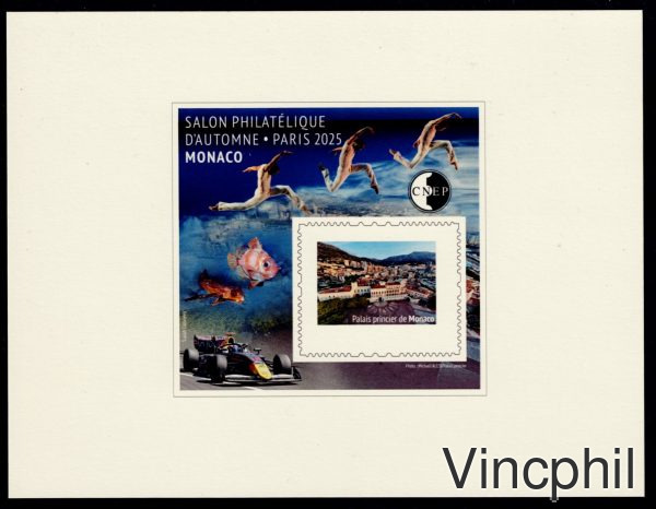 CNEP 102 ** MONACO INVITE D'HONNEUR Epreuve de luxe
