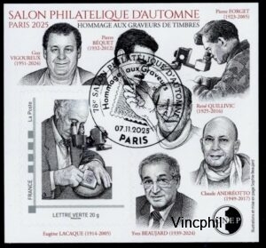 CNEP 101 O BLOC OBLITERE 20 Ans  de l'ATG