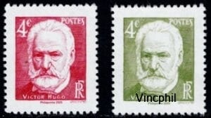 Victor HUGO ** Timbres du bloc