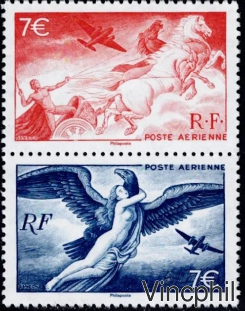 PA 100/101MYTHOLOGIE ** Timbres de l'Affiche