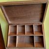 Boite à Timbres 14 x 9.5 en bois sculpté