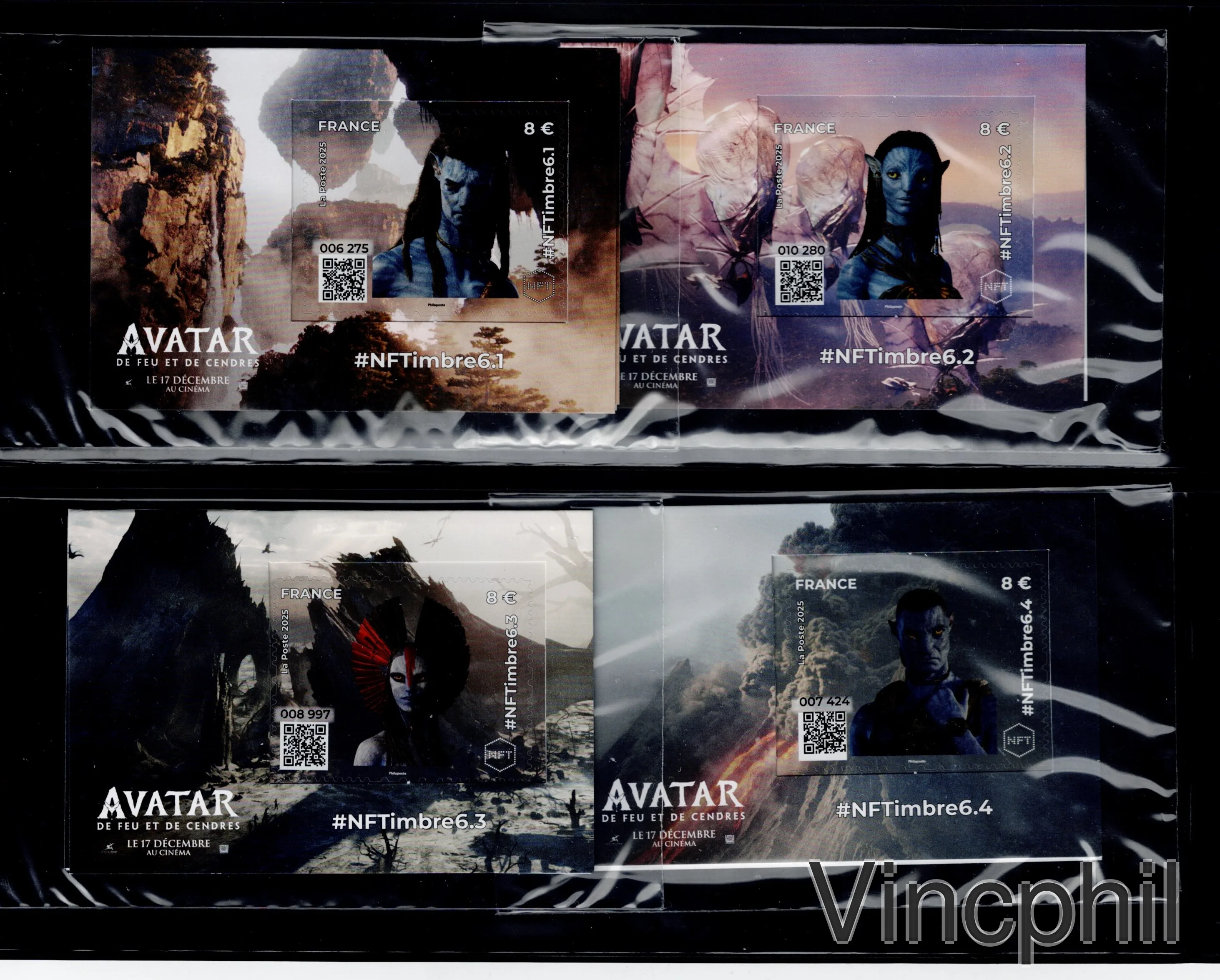 NFT AVATAR ** 6.1 - 6.2 - 6.3 - 6.4 sous blister