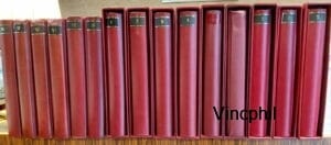 Collection France de feuilles Safe 1849 à 2011, matériel en bon état, 14 volumes dont 9 avec boitier. Il est préférable de venir retirer ce lot à notre magasin. Valeurs neuf plus de 2300.00 euros.