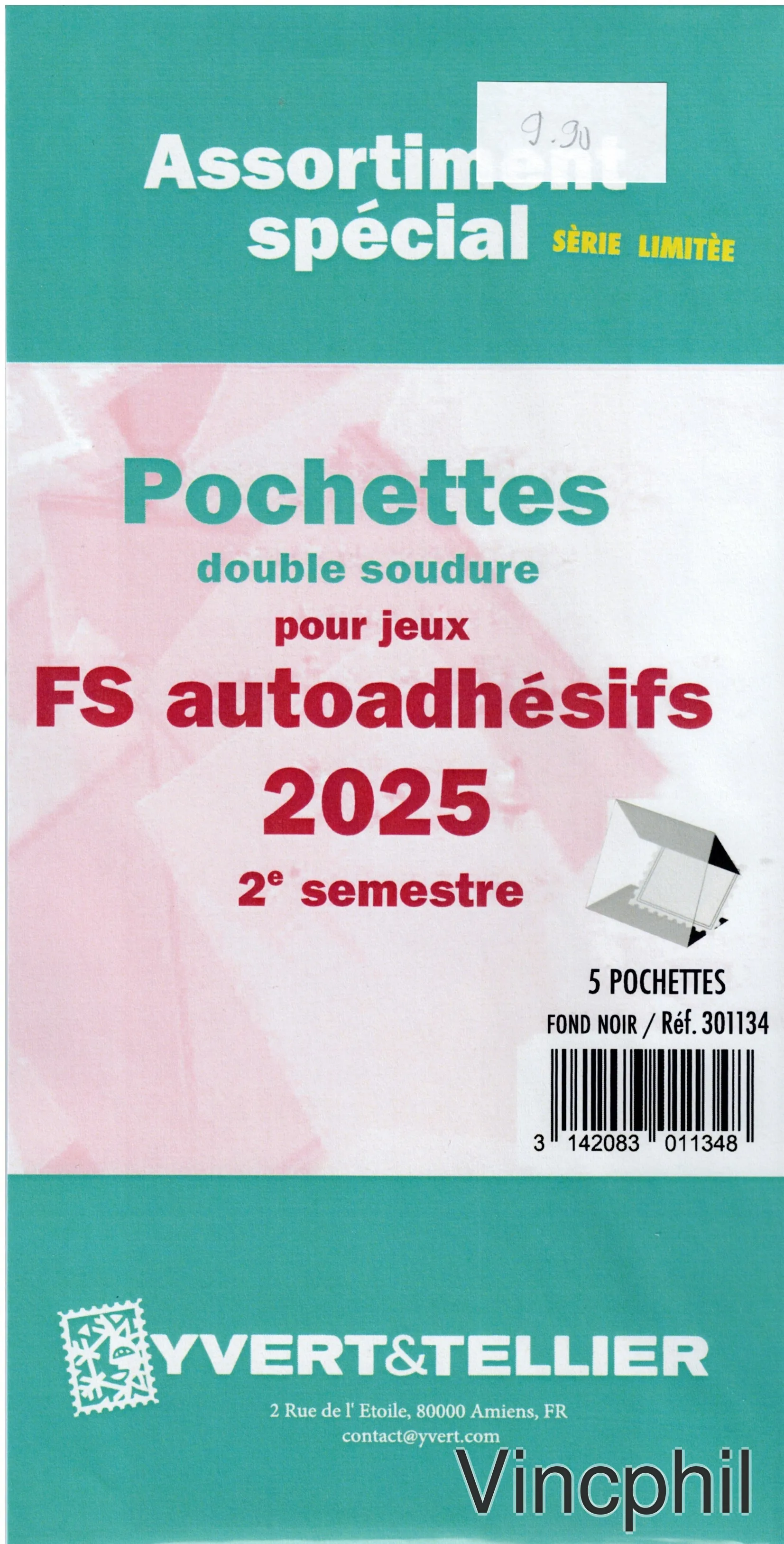 FRANCE YVERT FS POCHETTES AUTOADHESIFS 2024/2 (Copie)