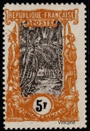 41a * Moutarde et noir Signé Calves