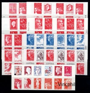 9 CARNETS à composition variable Adhésifs