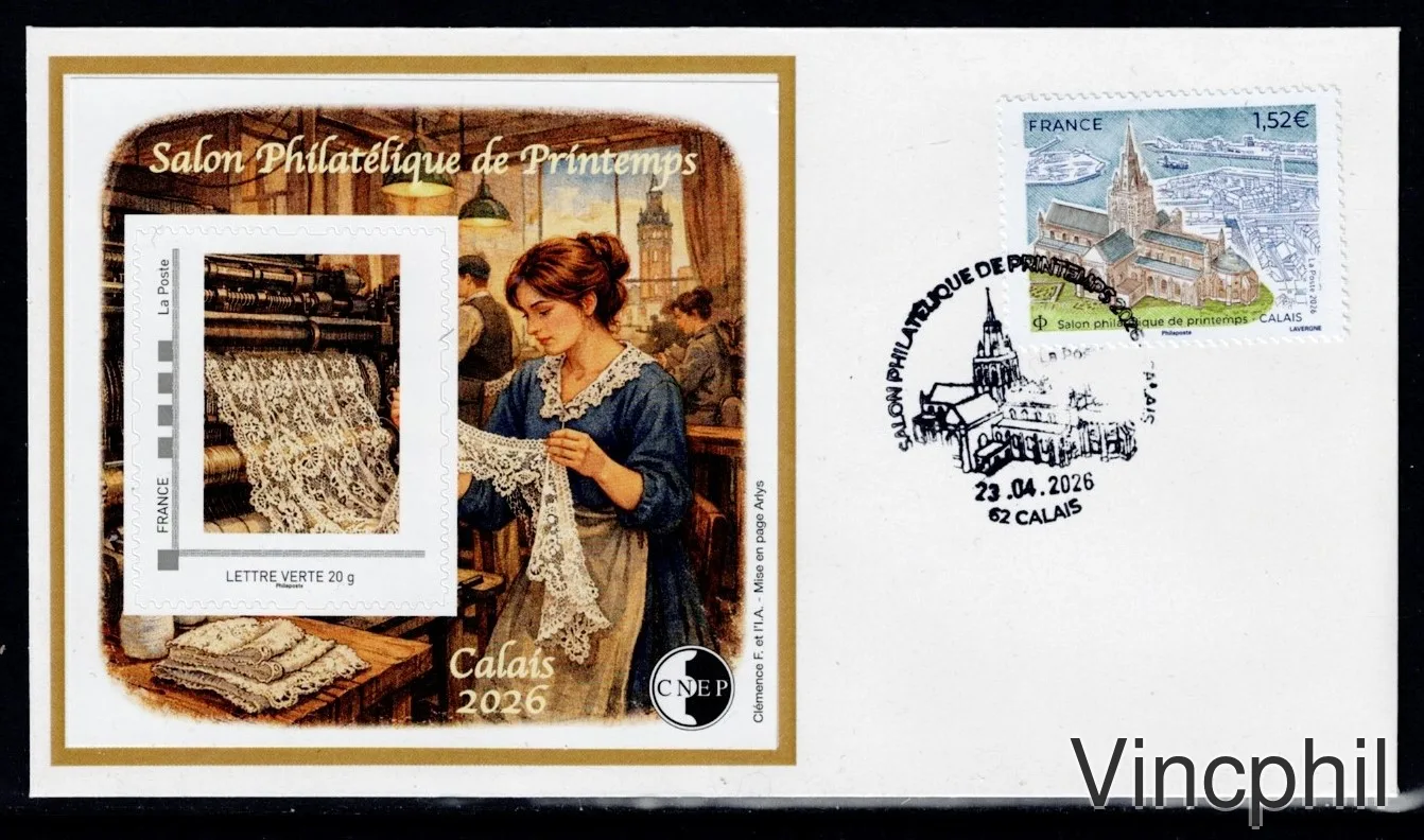 CNEP 103 ** CALAIS 2026 F.D.C.