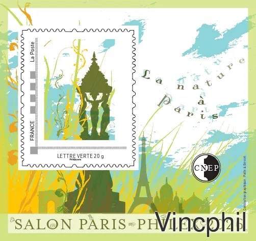 CNEP 104 ** PARIS-PHILEX 2026   MONDIAL DU TIMBRE