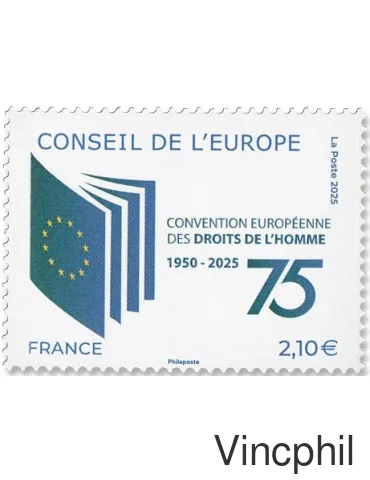 189 ** CONSEIL DE L EUROPE 75 Ans Droits de l'Homme