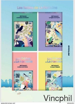 NFT PACK FABLE DE LA FONTAINE ** 9.1 9.2 9.3 9.4